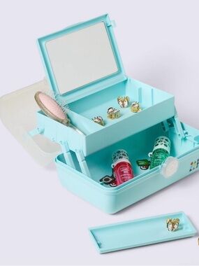 Caboodles Case Clear Sparkle/Light Blue - Pokémon x Target
